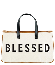 Canvas Shopper Bag