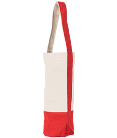 Cotton Multi Compartment Wine Bottle Bag