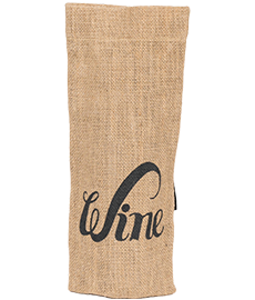 Jute Wine Pouch
