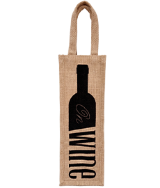 Jute Wine Bag