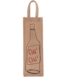 Jute Wine Bag