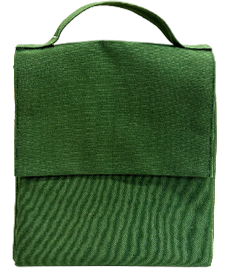 Jute Flap Lunch Bag