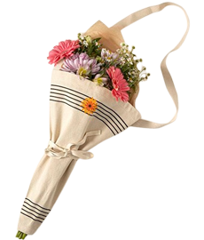 Cotton Flower Bag