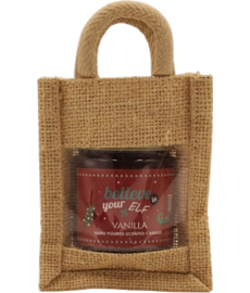 Jute Candle Bag