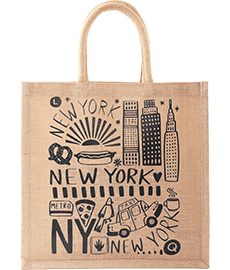 Jute Shopper Bag
