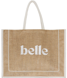 Jute Shopper Bag